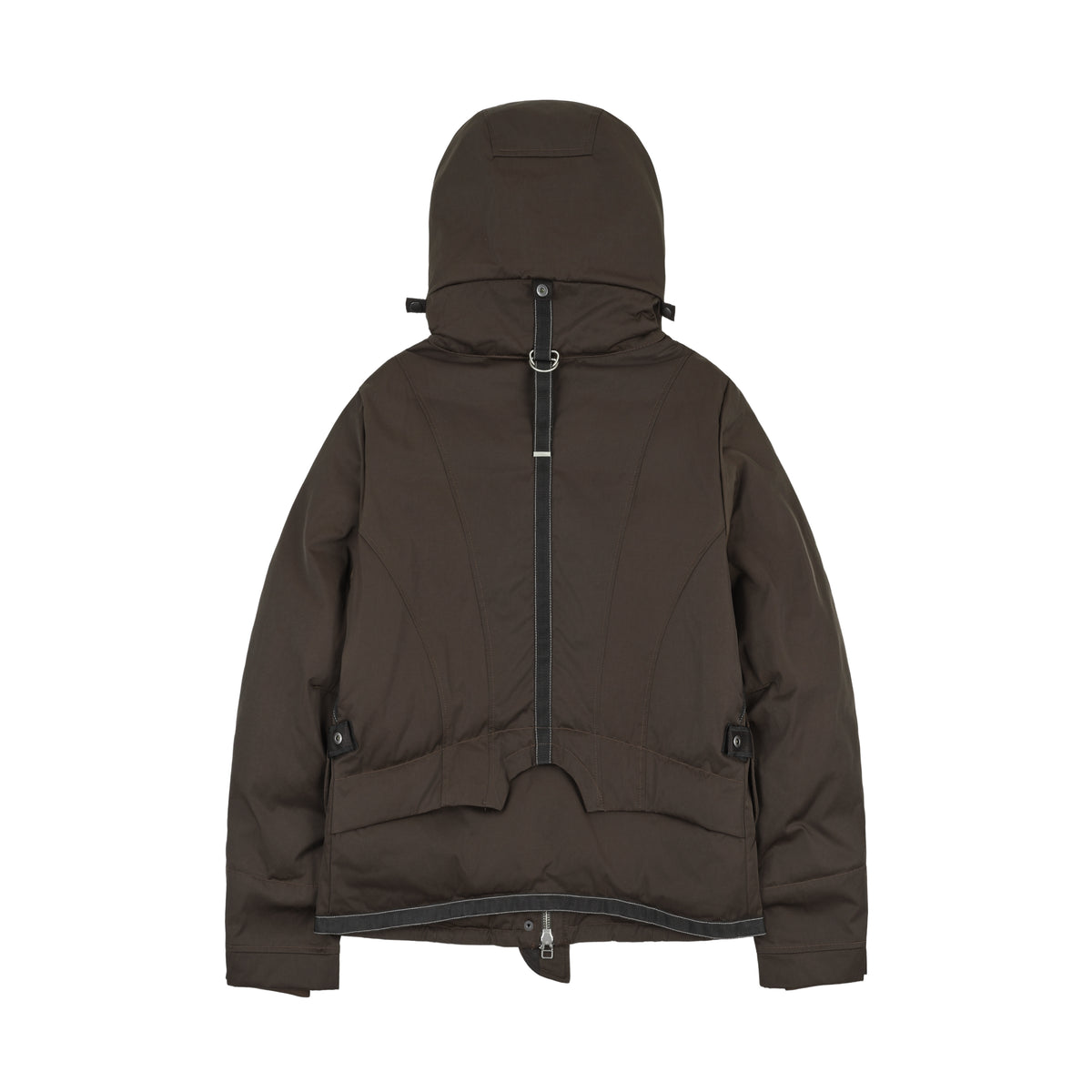 Bondage Flight Puffer Jacket (Fondant Brown)