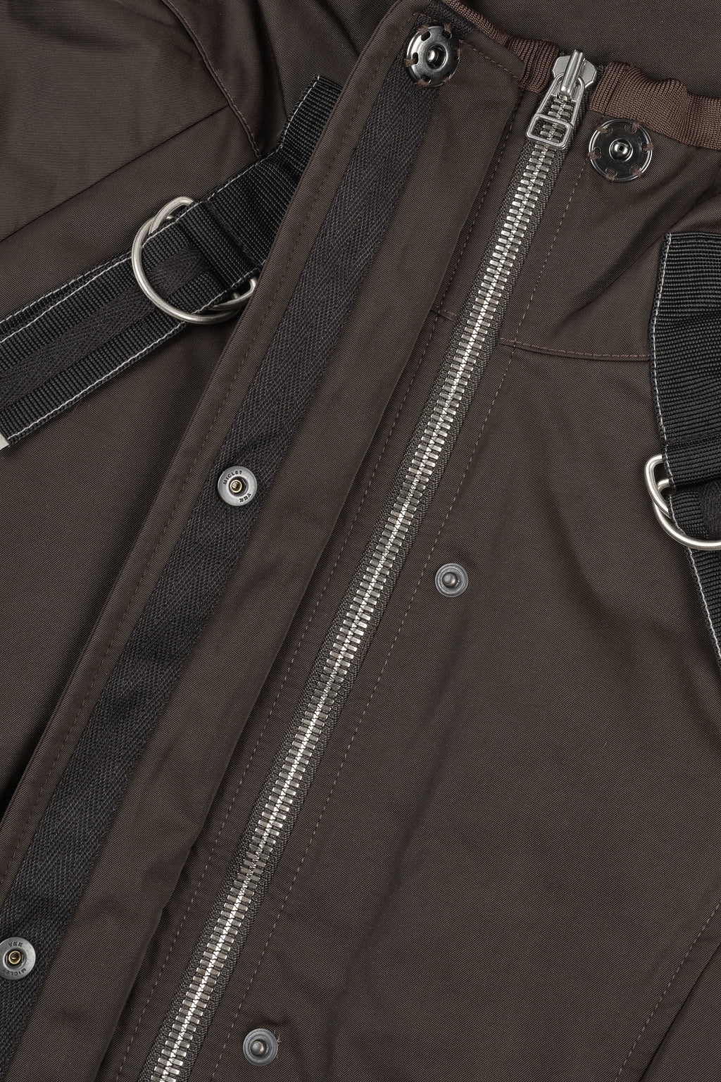 Bondage Flight Puffer Jacket (Fondant Brown)