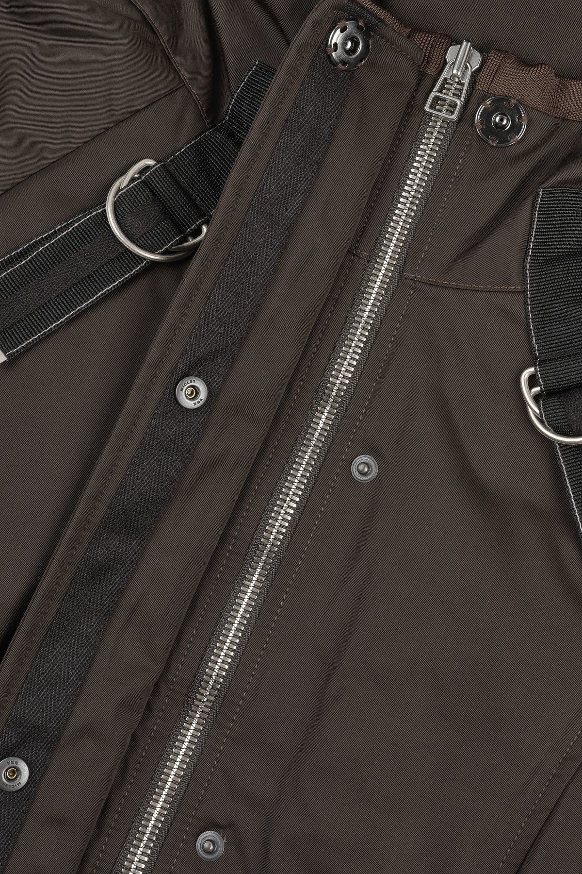 Bondage Flight Puffer Jacket (Fondant Brown)