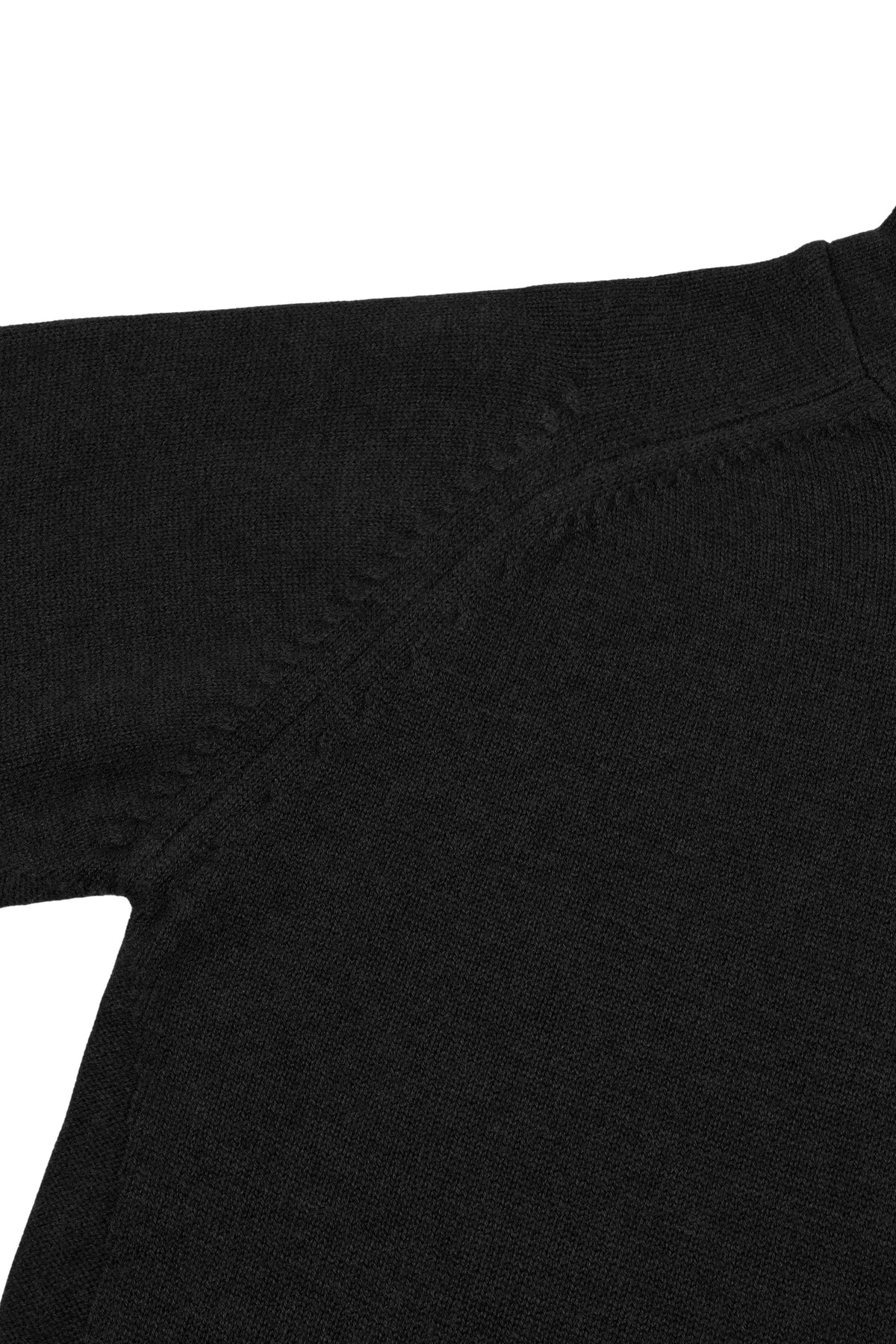 Stealth Balaclava Knit Jumper (Black)