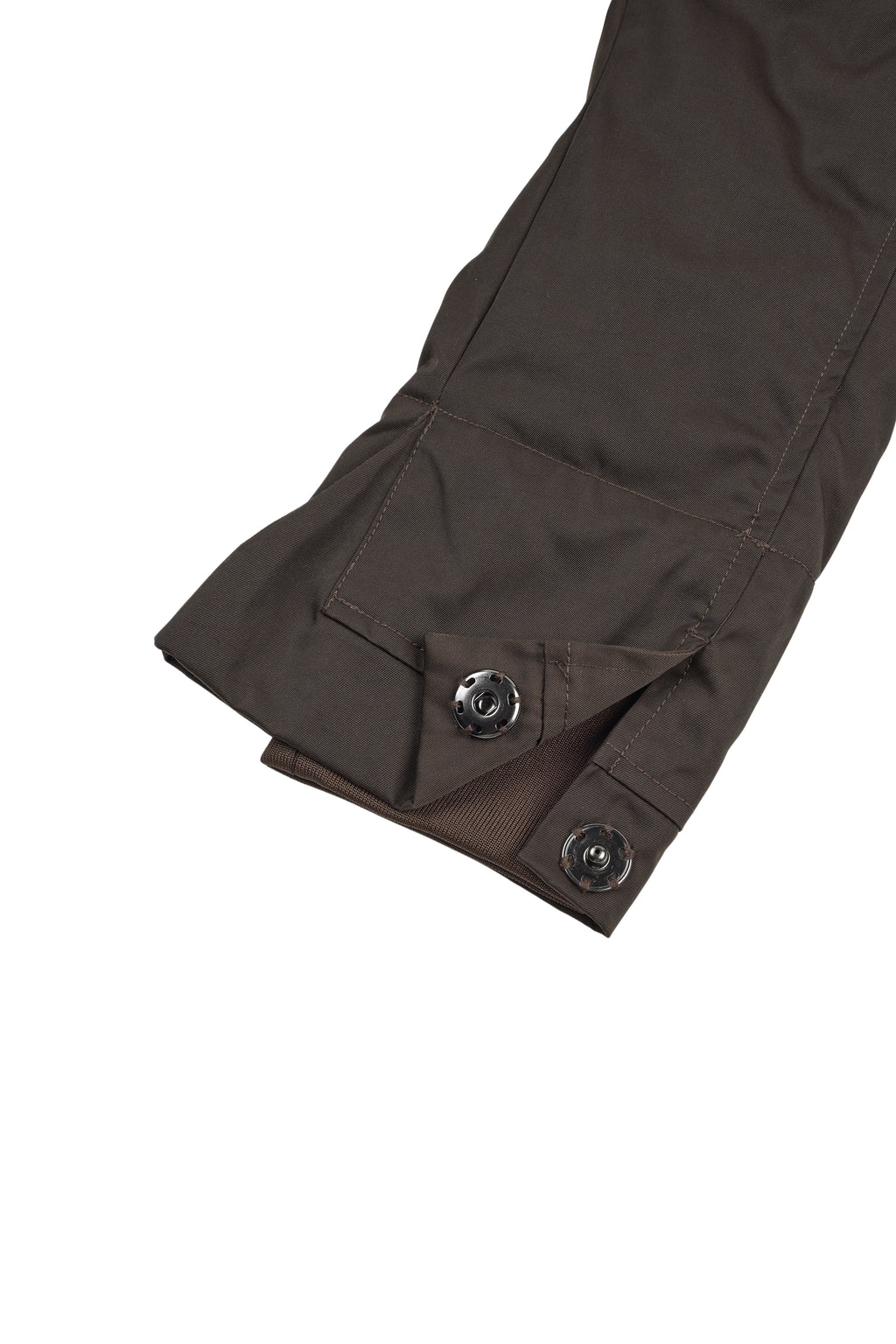 Bondage Flight Puffer Jacket (Fondant Brown)