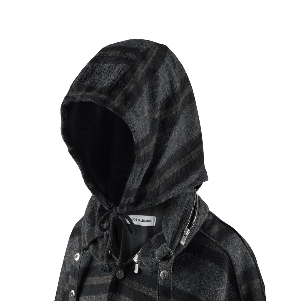 Reia Wool Parachute Jacket (Check #1)