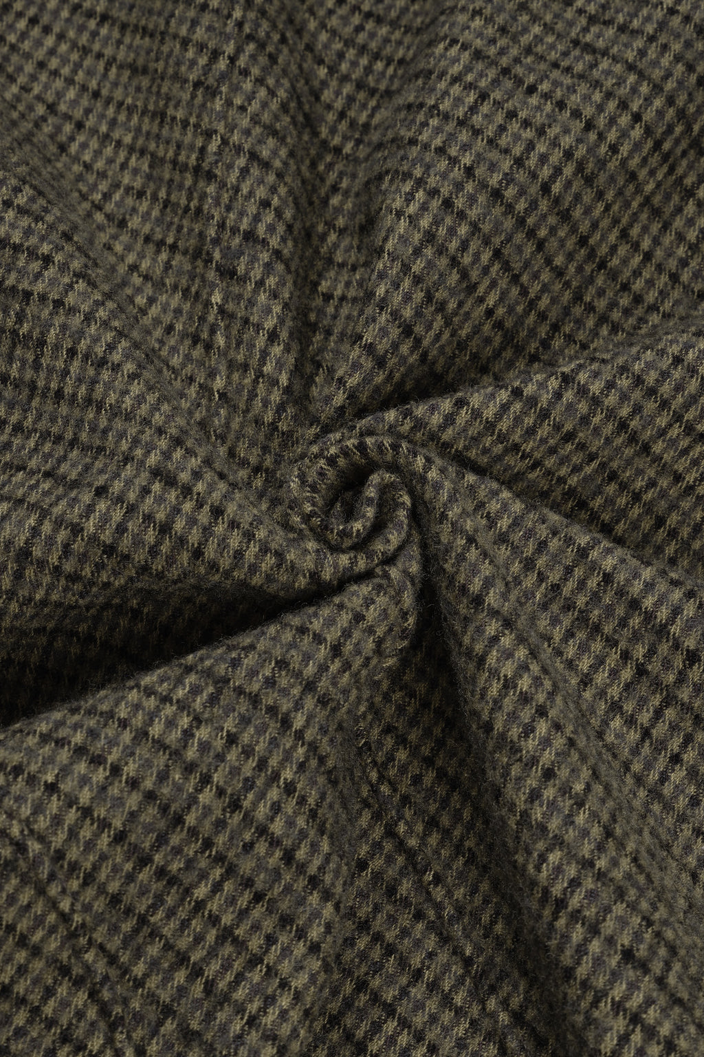 Wool Diffraction Over Shirt (Brown Check)