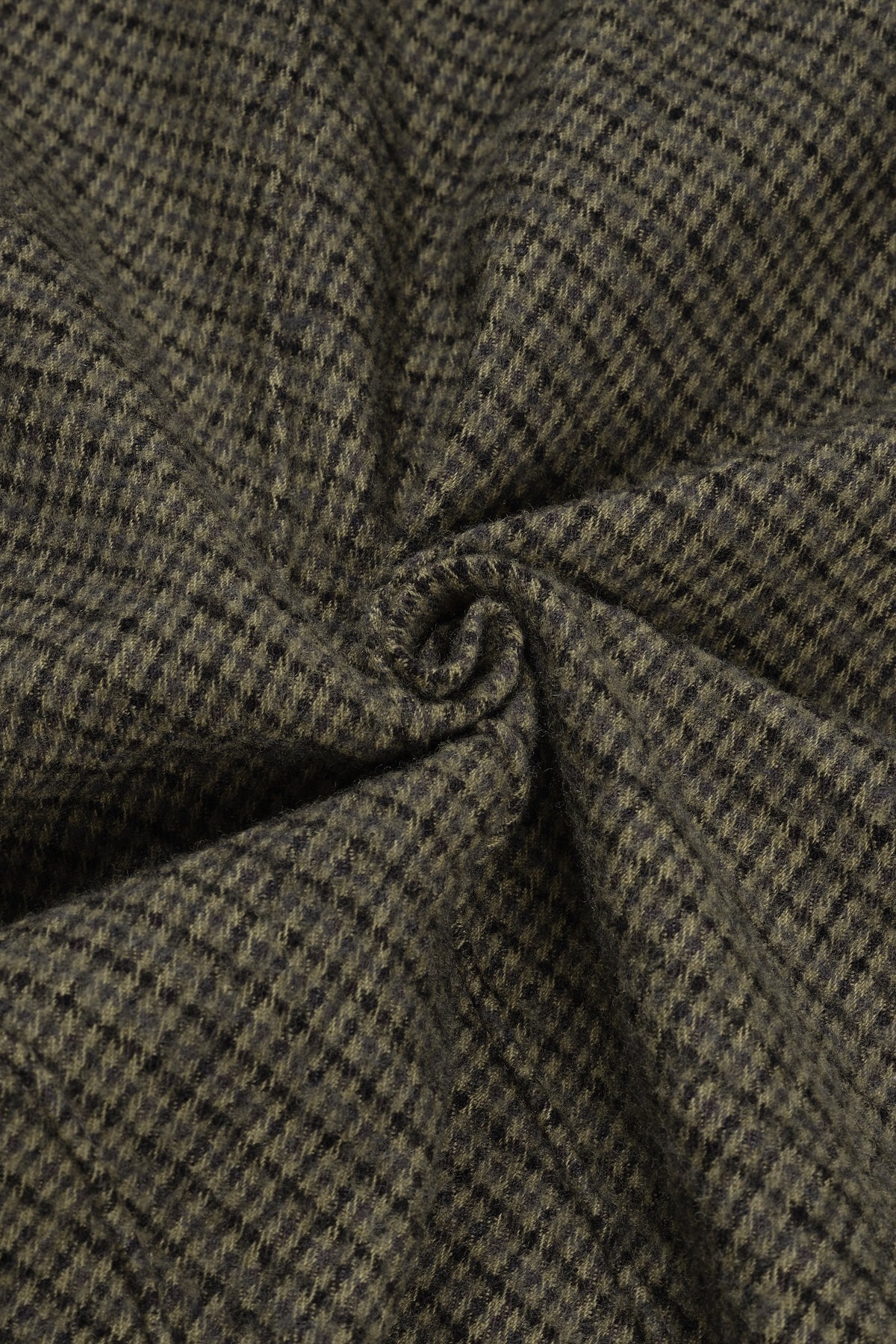 Wool Diffraction Over Shirt (Brown Check)