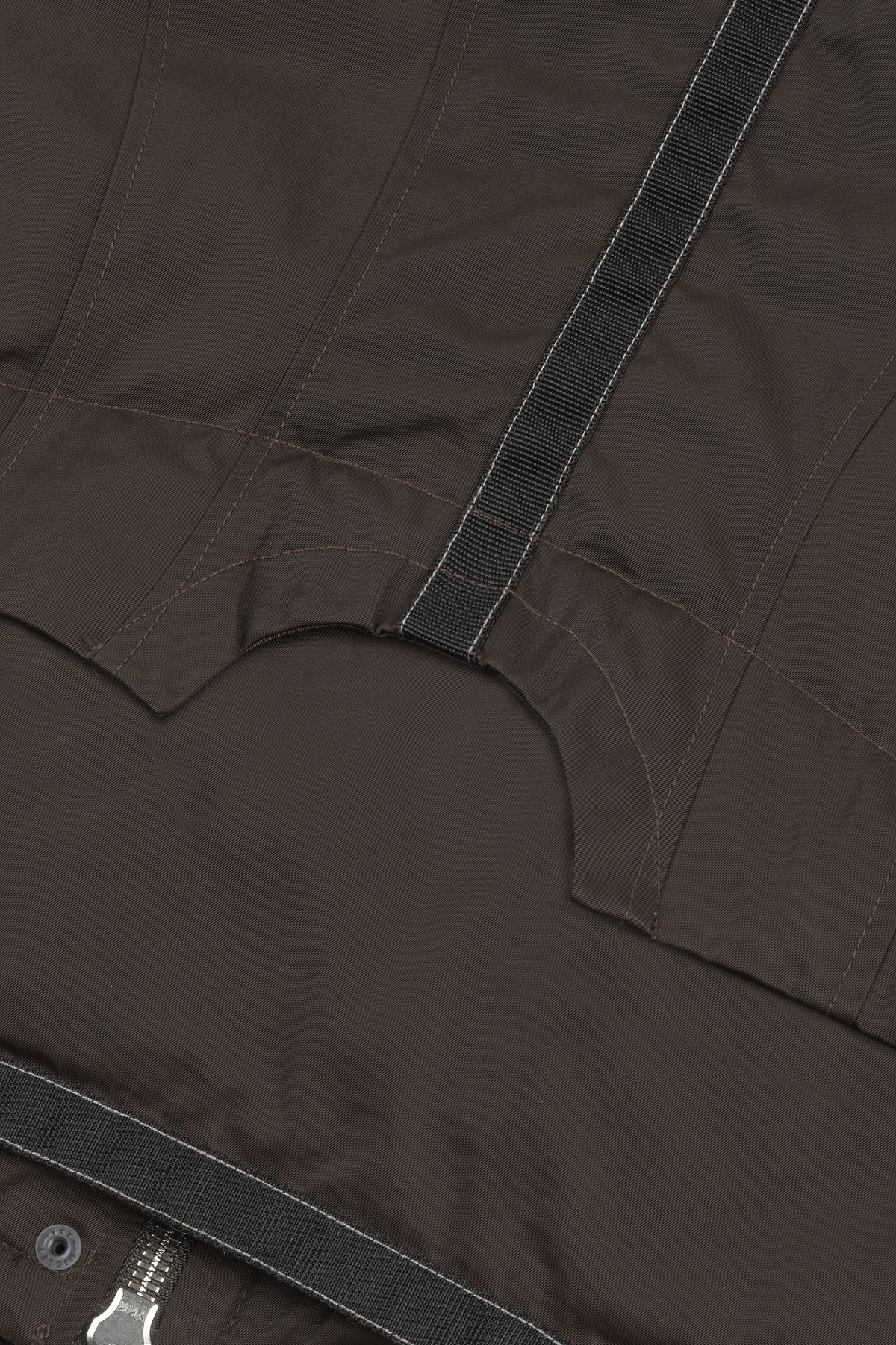 Bondage Flight Puffer Jacket (Fondant Brown)