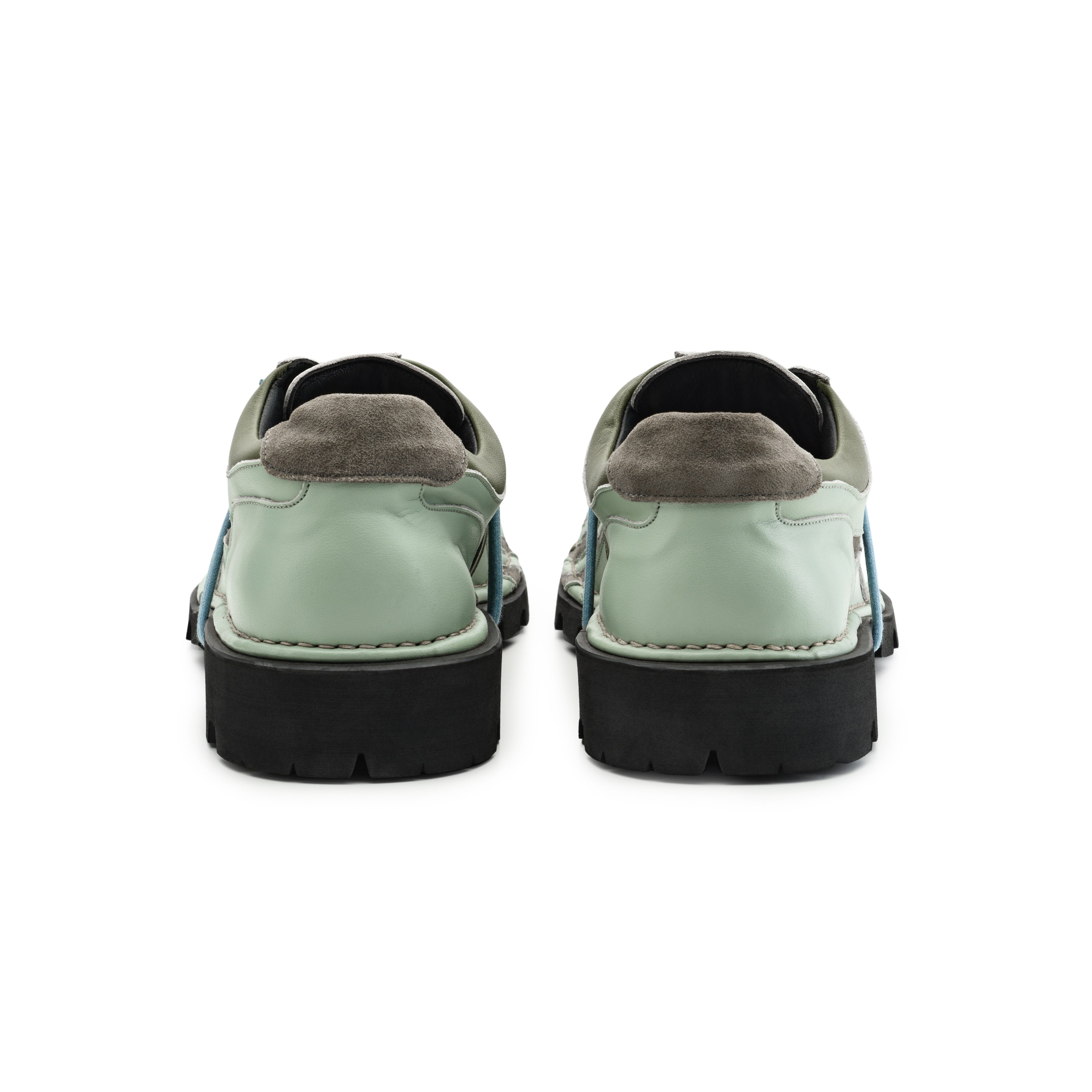 Banner Lace Up Derby (Tokyo Green)