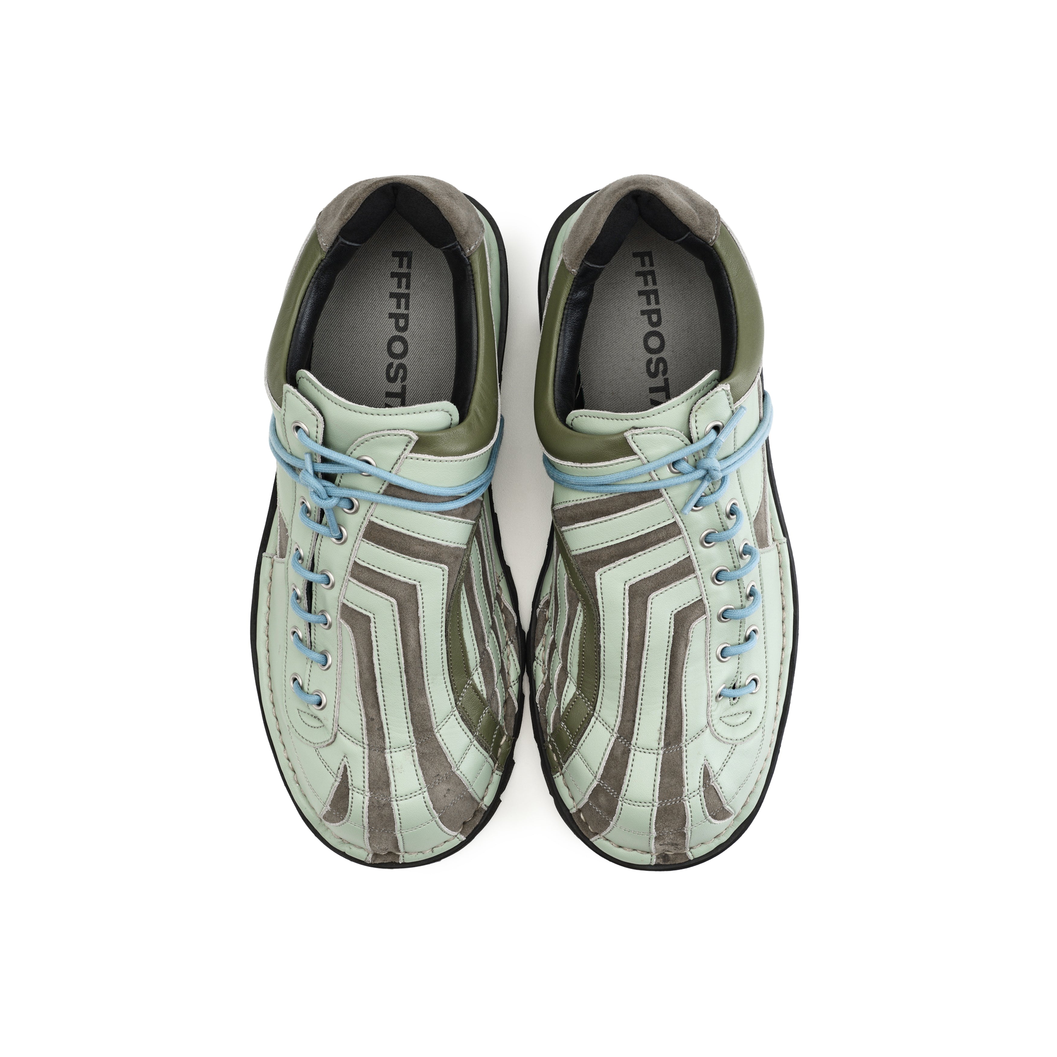 Banner Lace Up Derby (Tokyo Green)
