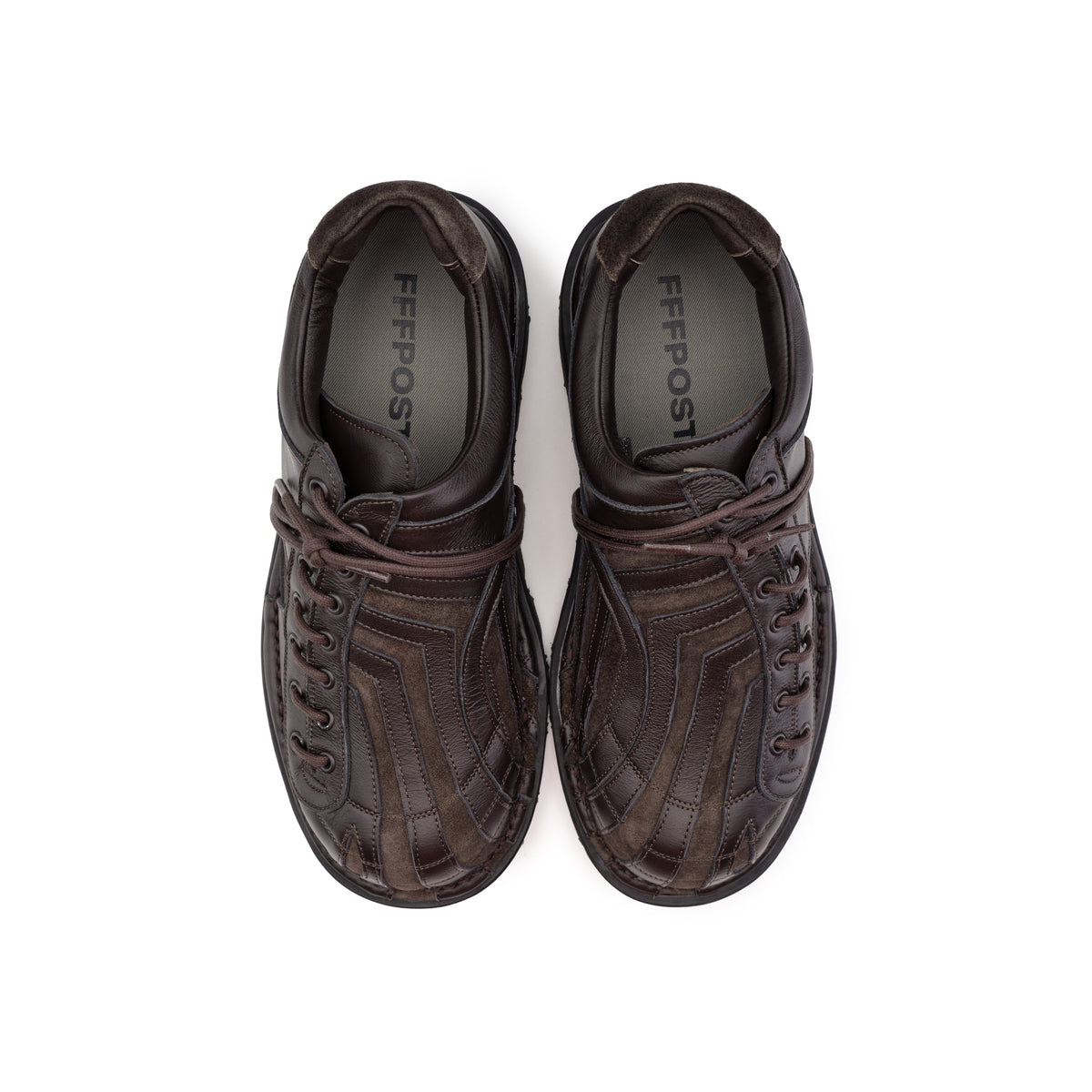Banner Lace Up Derby (Dark Brown/Brown)