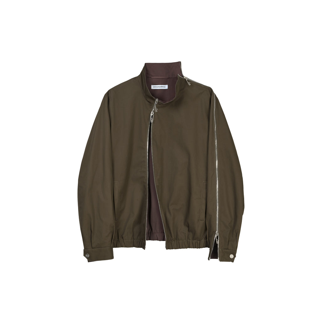 Asymmetrical Operator Zip Jacket (Army) Online Exclusive