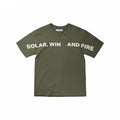 SWAF Conceal Zip T-Shirt (Army/White)
