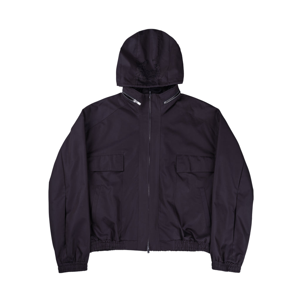 Reia Hooded Work Jacket (Techno Violet)