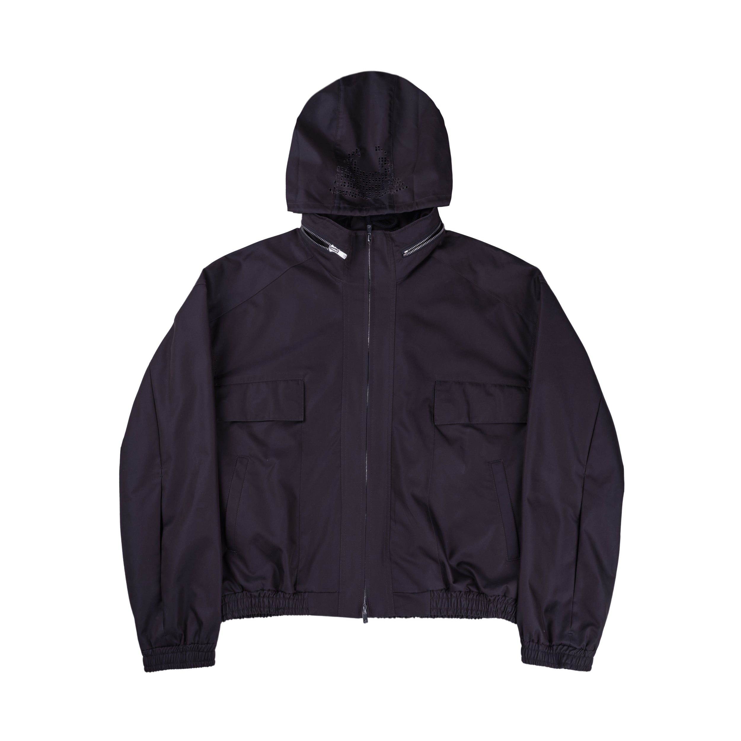 Reia Hooded Work Jacket (Techno Violet)