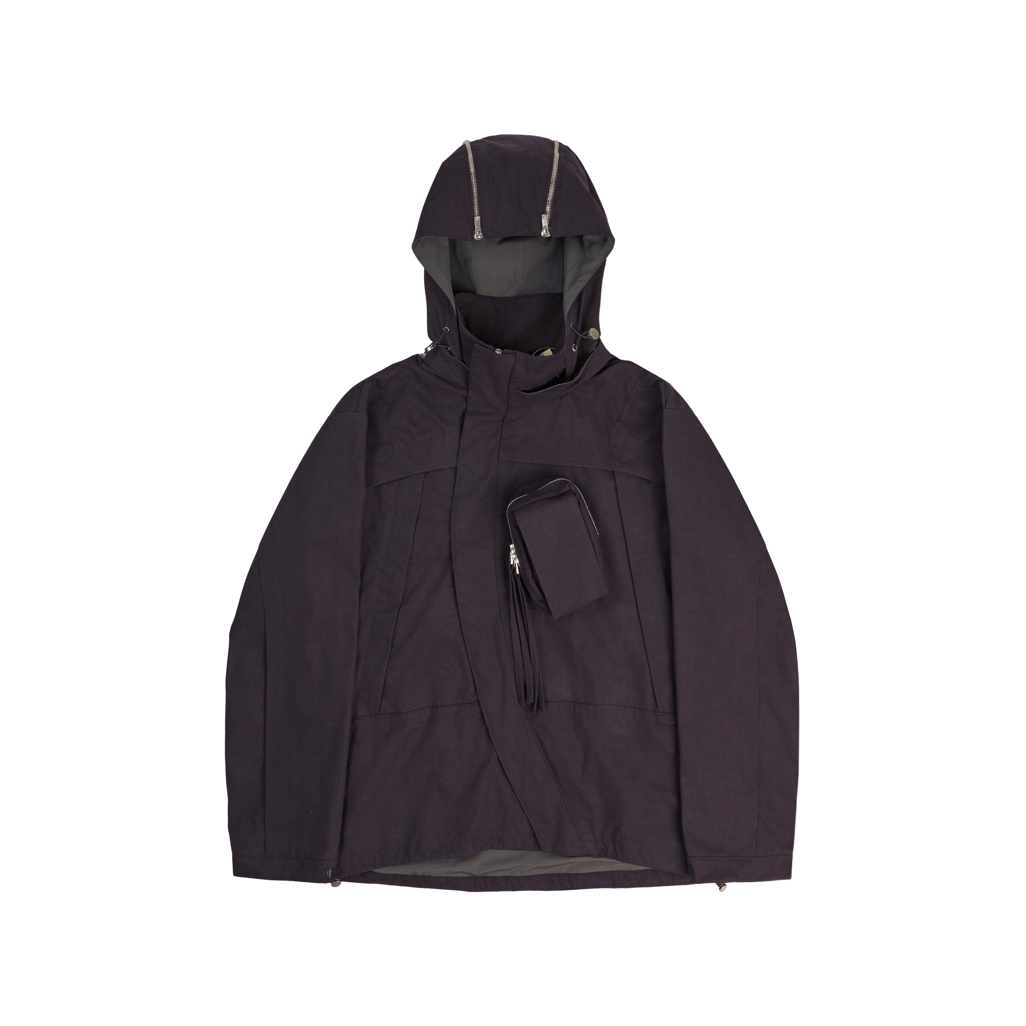MK3 Curved Zip Jacket (Wine)