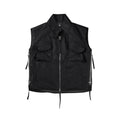Darted Kalf Vest (Carbon Black)