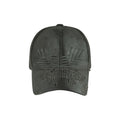Laser Cut Damaged Cap (Green)