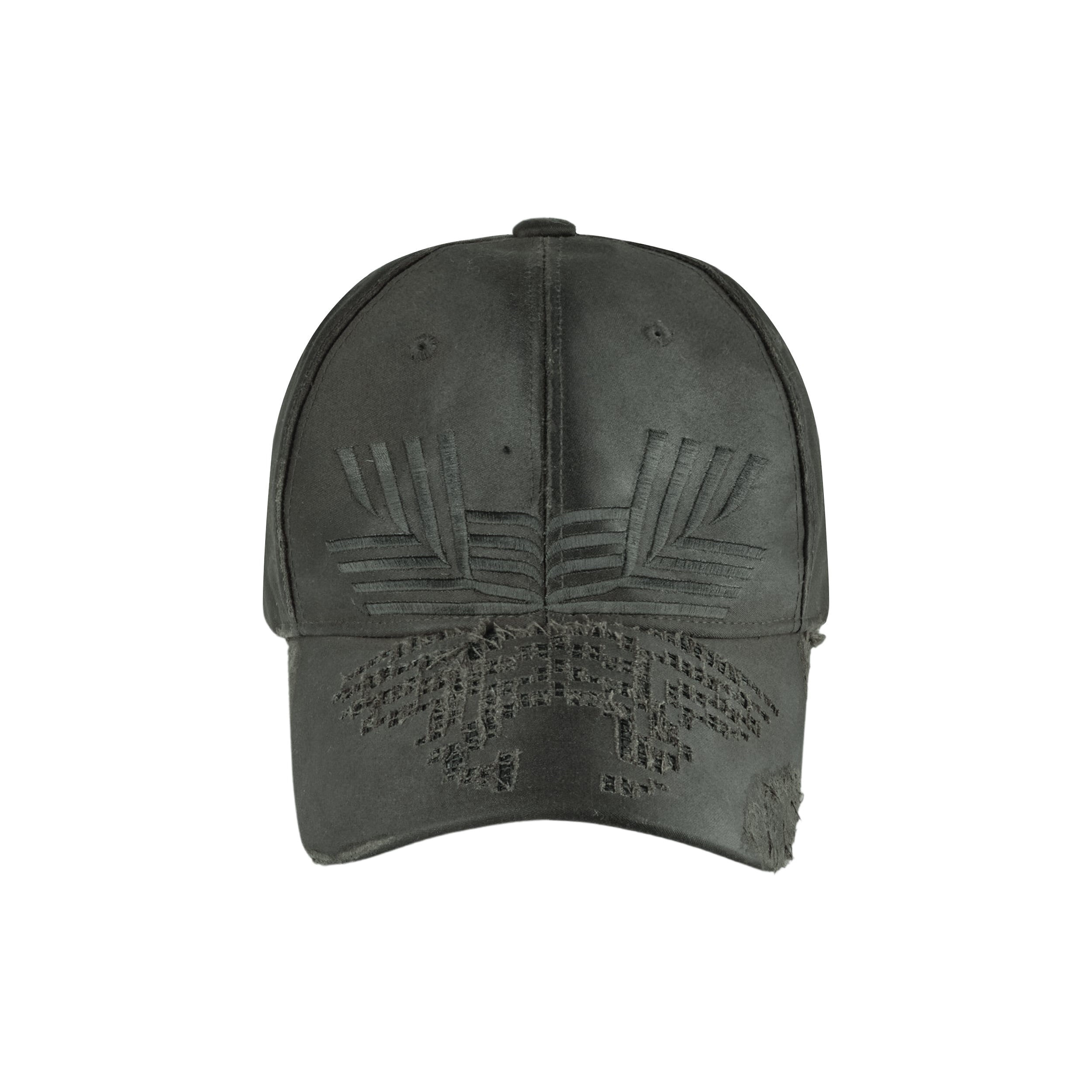 Laser Cut Damaged Cap (Green)