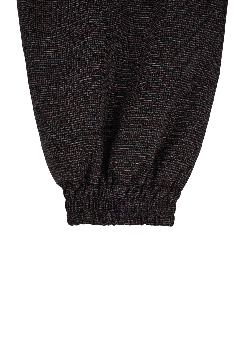 Vented OS Track Jacket (Brown Wool Houndstooth)
