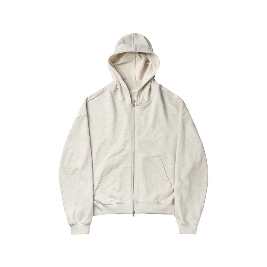 RH Zip Up Hoodie (Heather Grey)