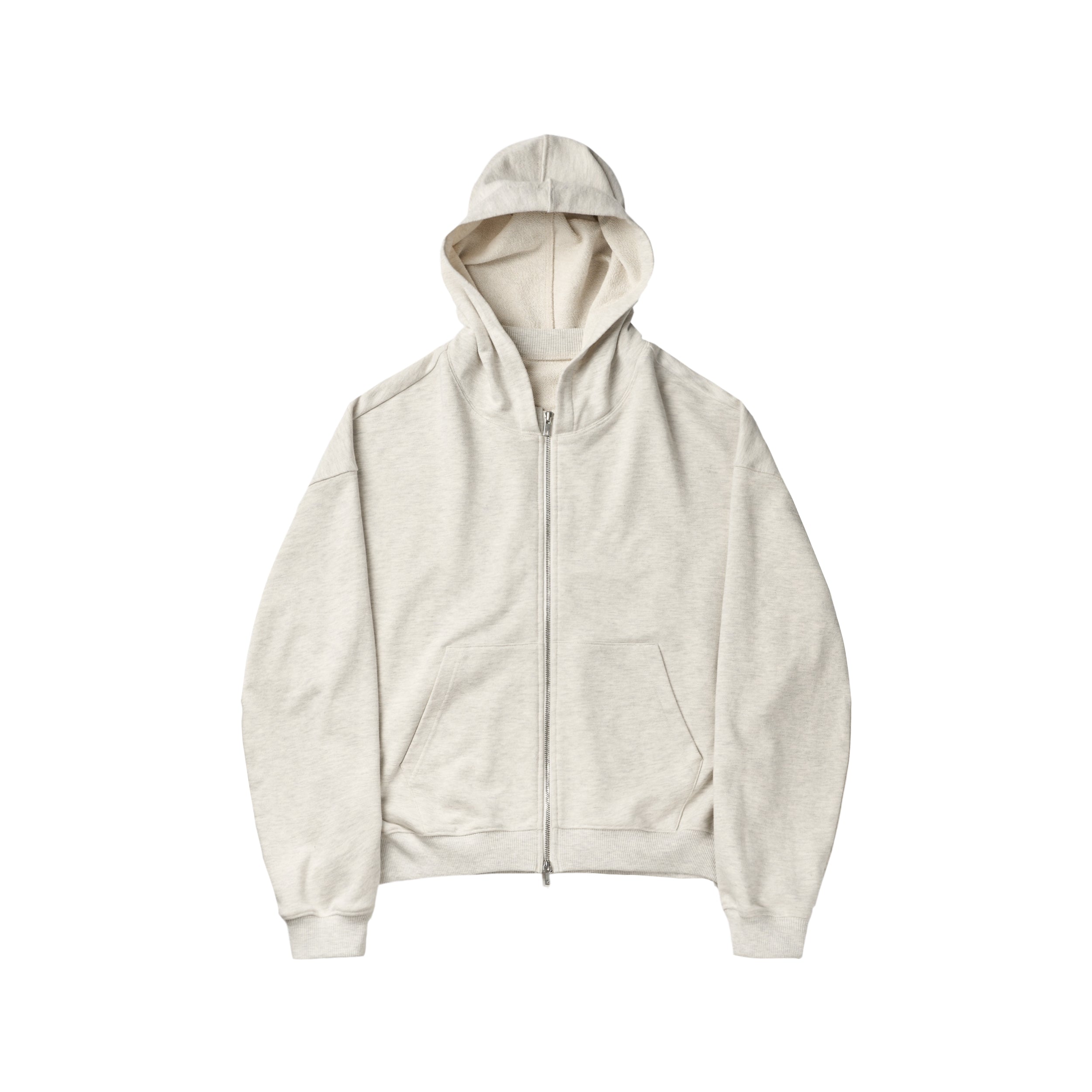 RH Zip Up Hoodie (Heather Grey)
