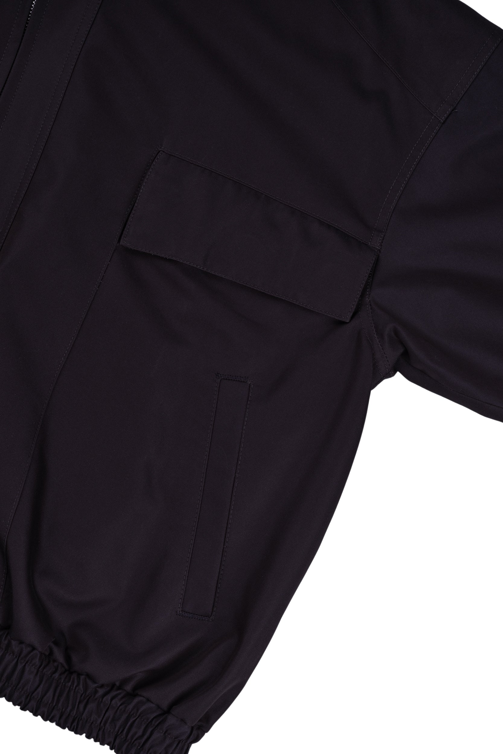 Reia Hooded Work Jacket (Carbon Black)
