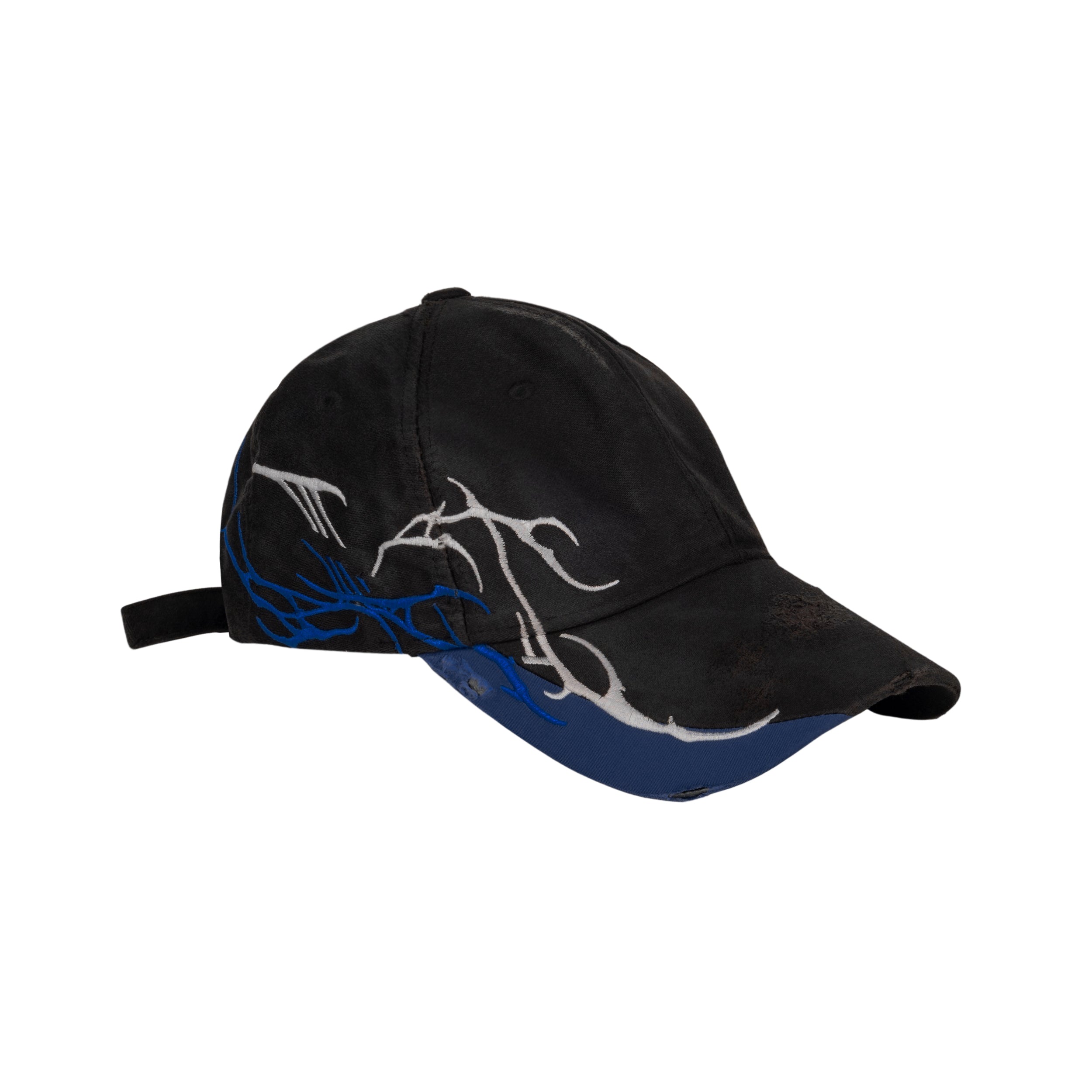 Bolsu Damaged Cap (Black/Blue)