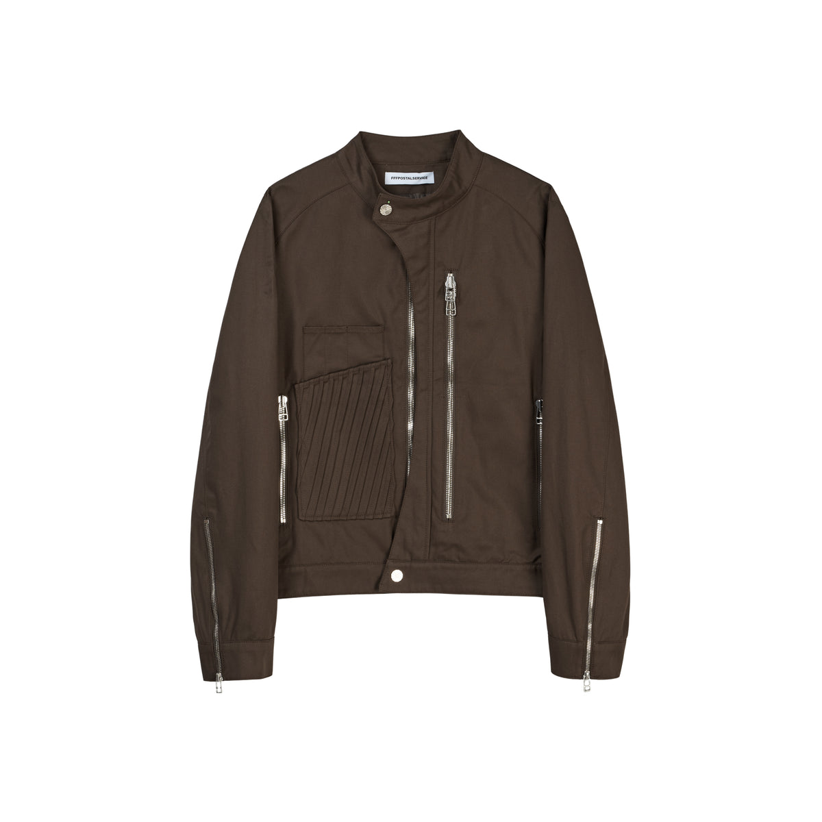 Wave Moto Jacket (Fondant Brown)