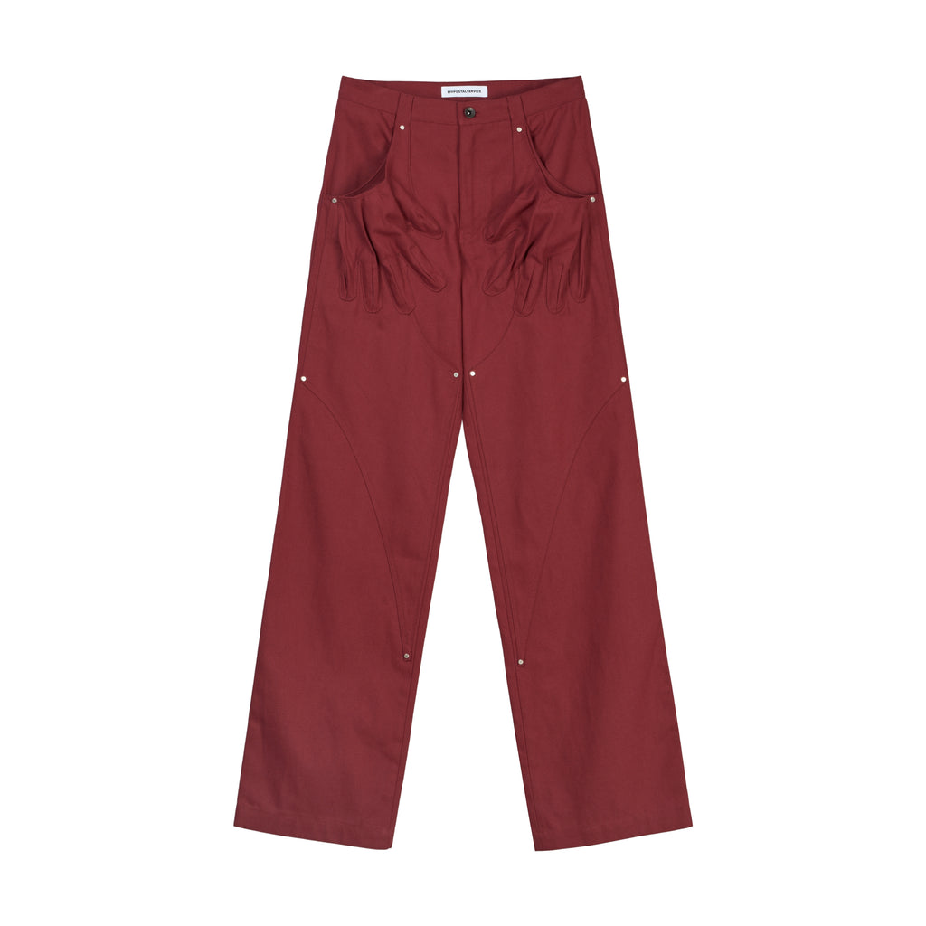 Glove Carpenter Trouser (Blood Red)