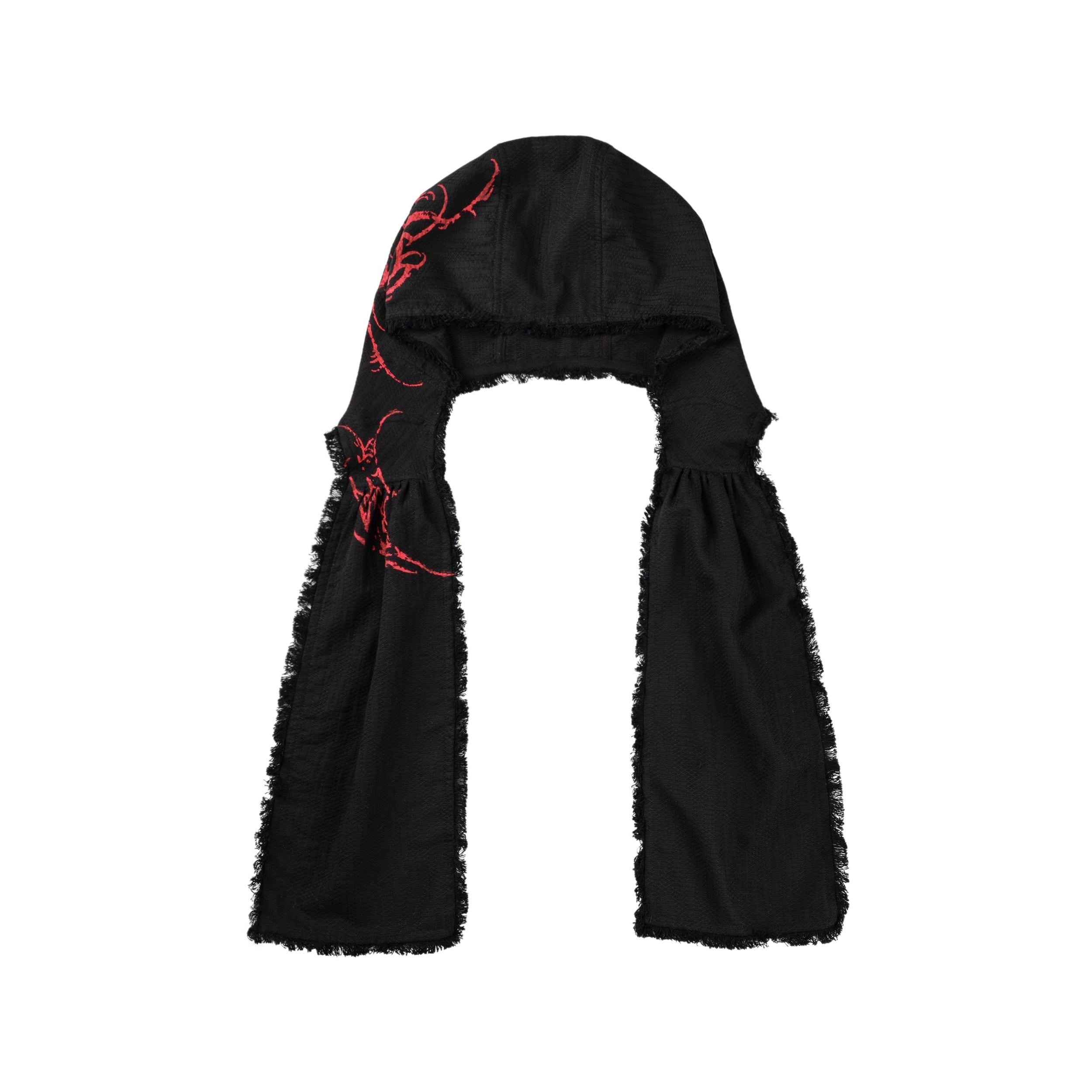 Bolsu Mini Hooded Scarf (Black) Webstore Exclusive