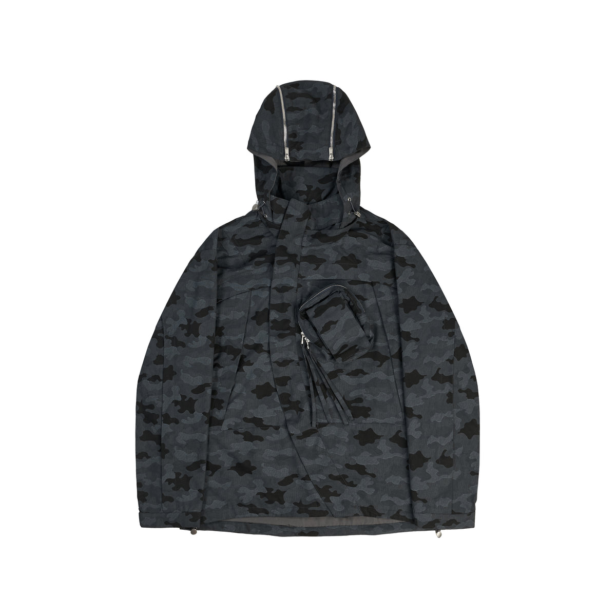 MK3 Curved Zip Jacket (Blue Camo)
