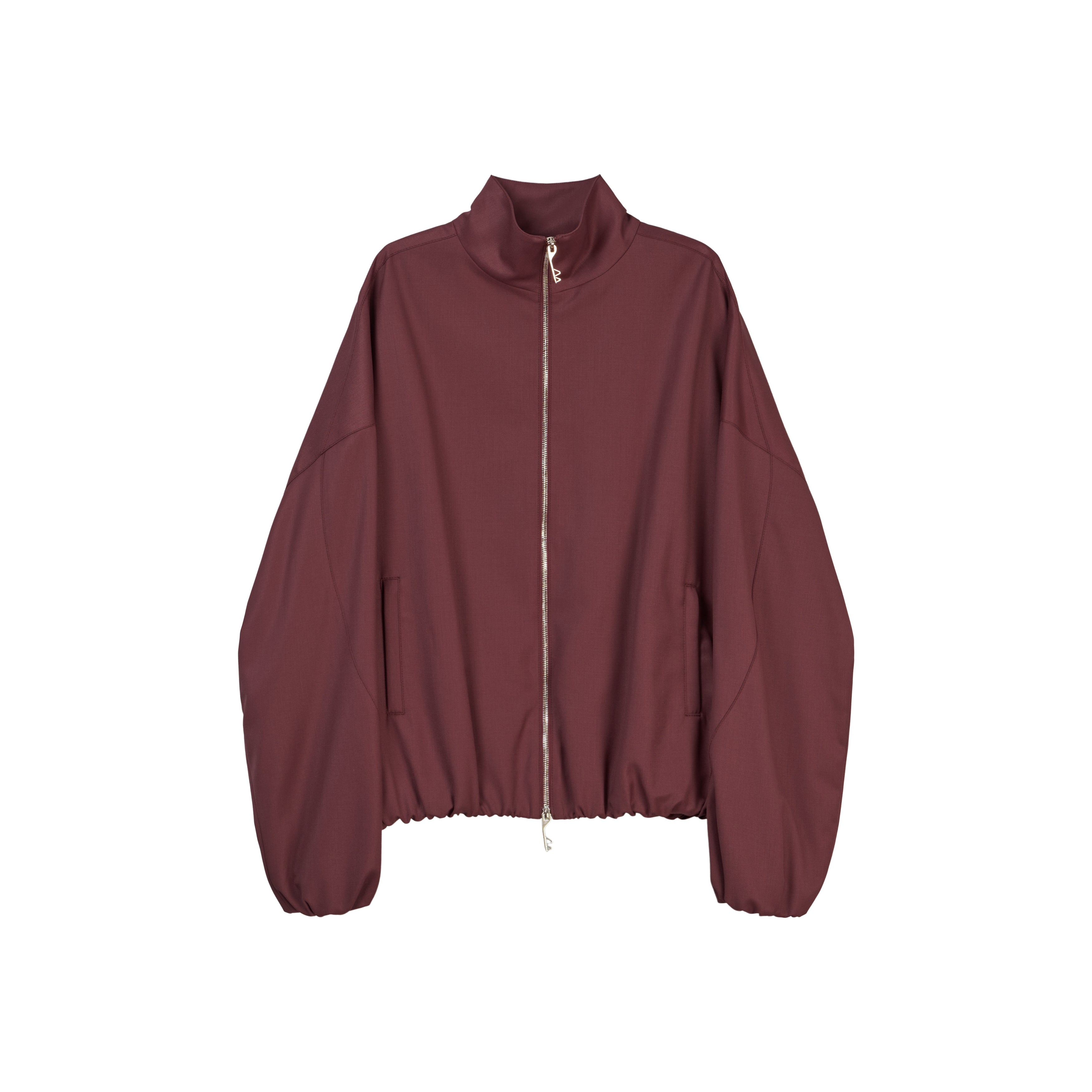 Wool OS Track Jacket (Blood Red)