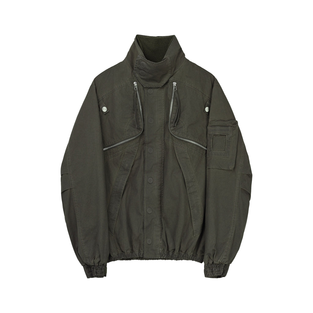 Engineer Zip Jacket (Army Green)