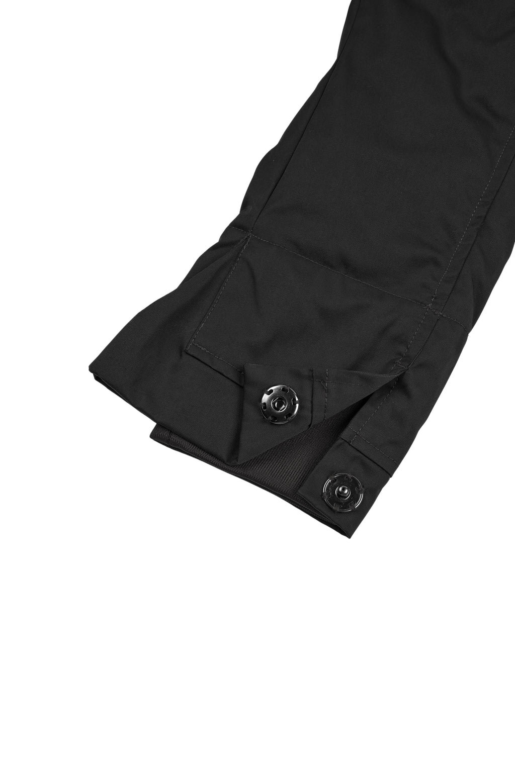Bondage Flight Puffer Jacket (Black)