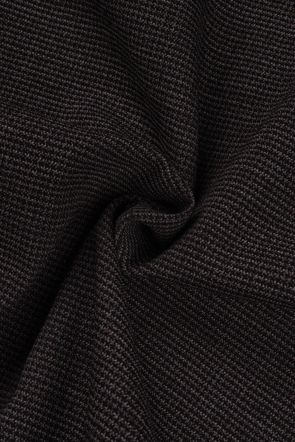 Vented OS Track Jacket (Brown Wool Houndstooth)