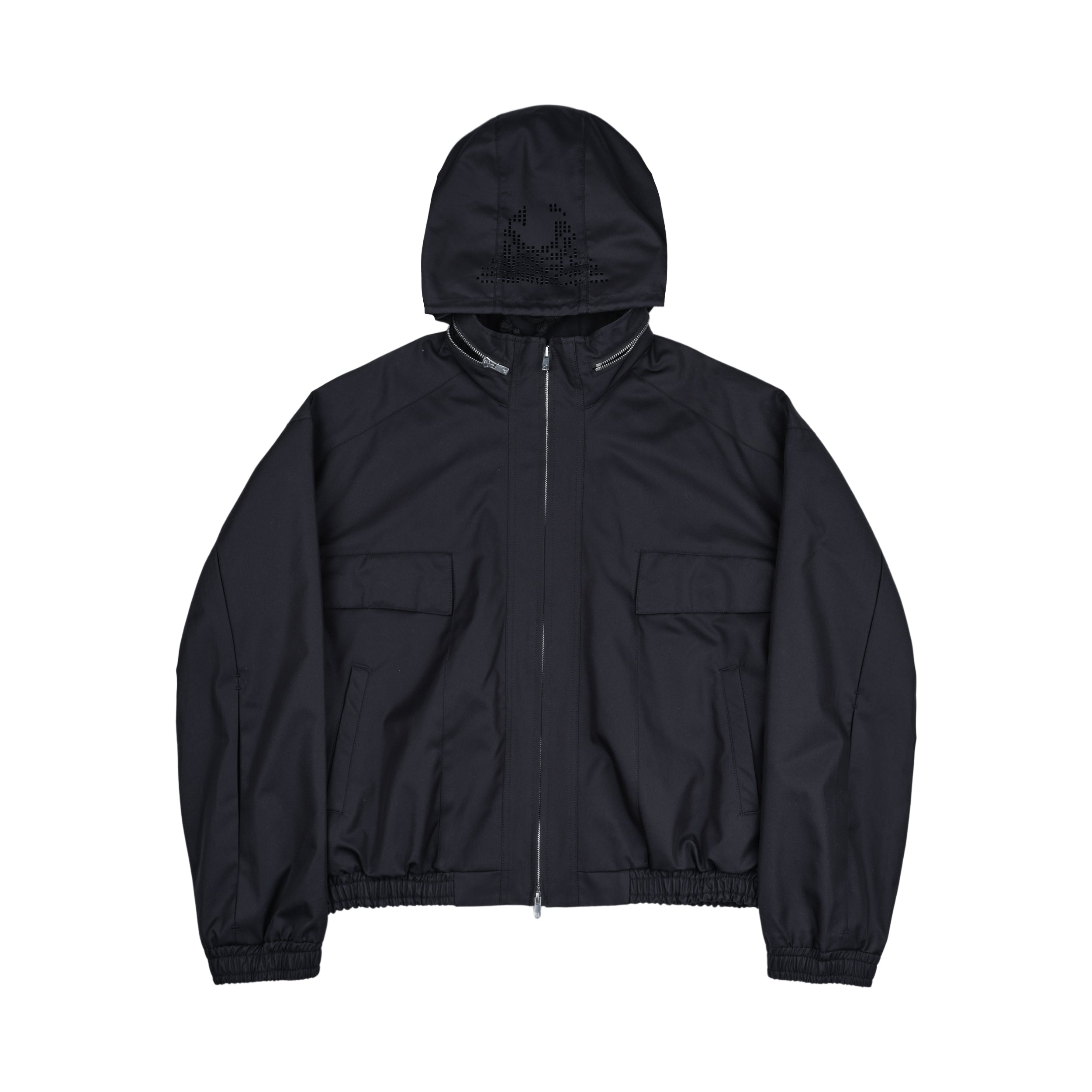 Reia Hooded Work Jacket (Carbon Black)