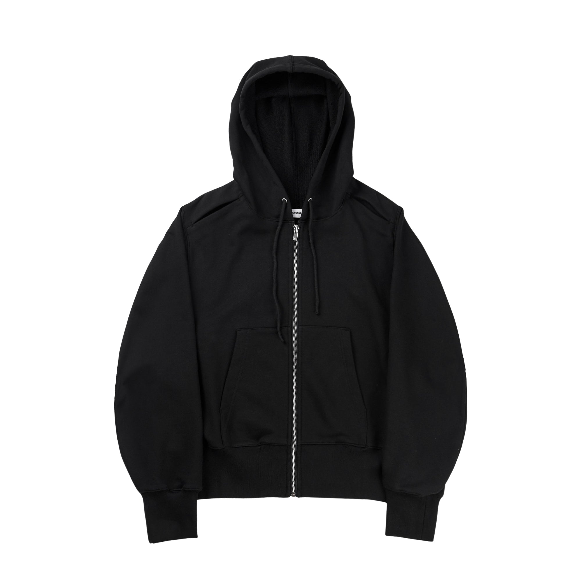 Reverse RH Zip Up Hoodie (Black)