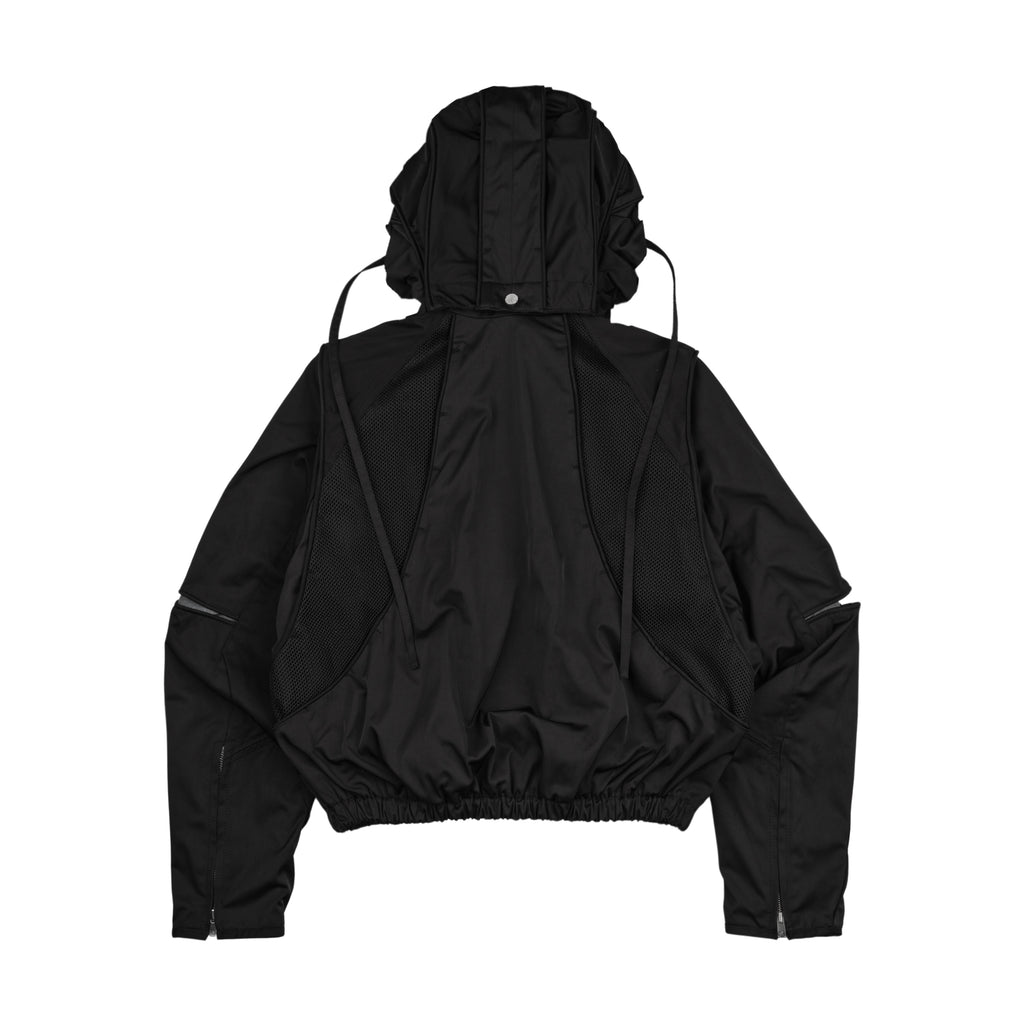 Parachute Hooded Jacket Gen 2 (Black)