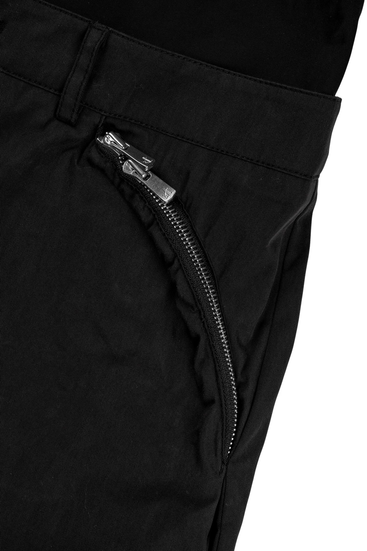 Bolsu Double Layered Trousers (Black/Black)