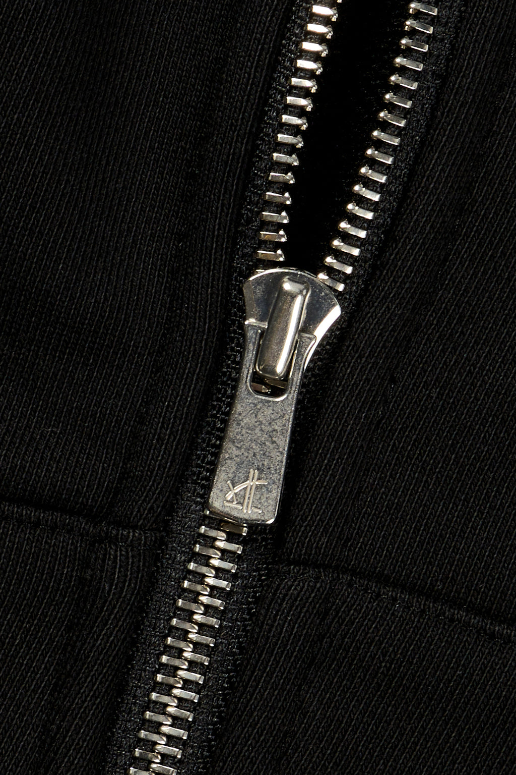 Reverse RH Zip Up Hoodie (Black)