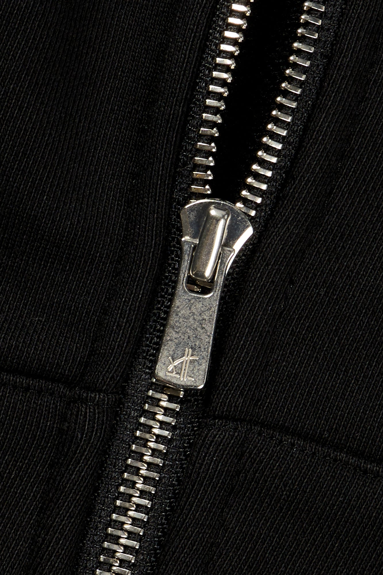 Reverse RH Zip Up Hoodie (Black)