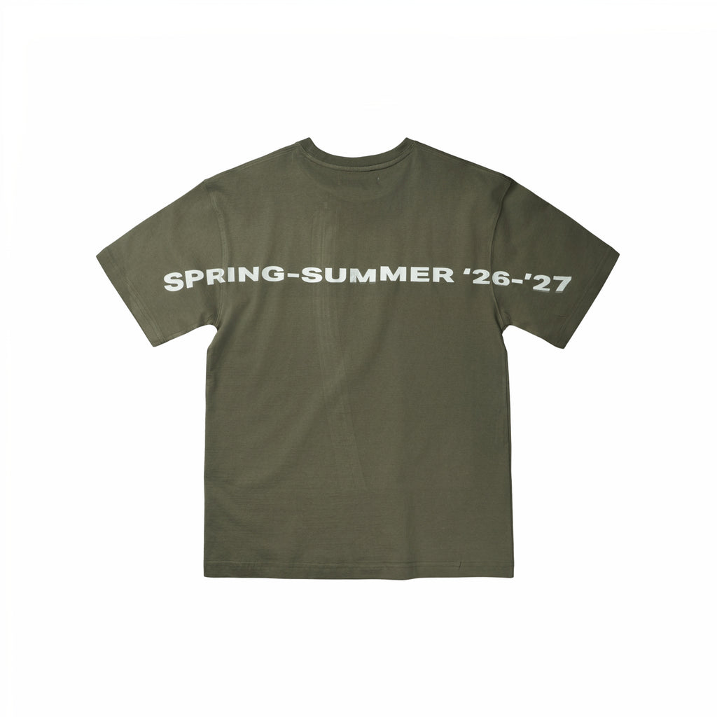 SWAF Conceal Zip T-Shirt (Army/White)