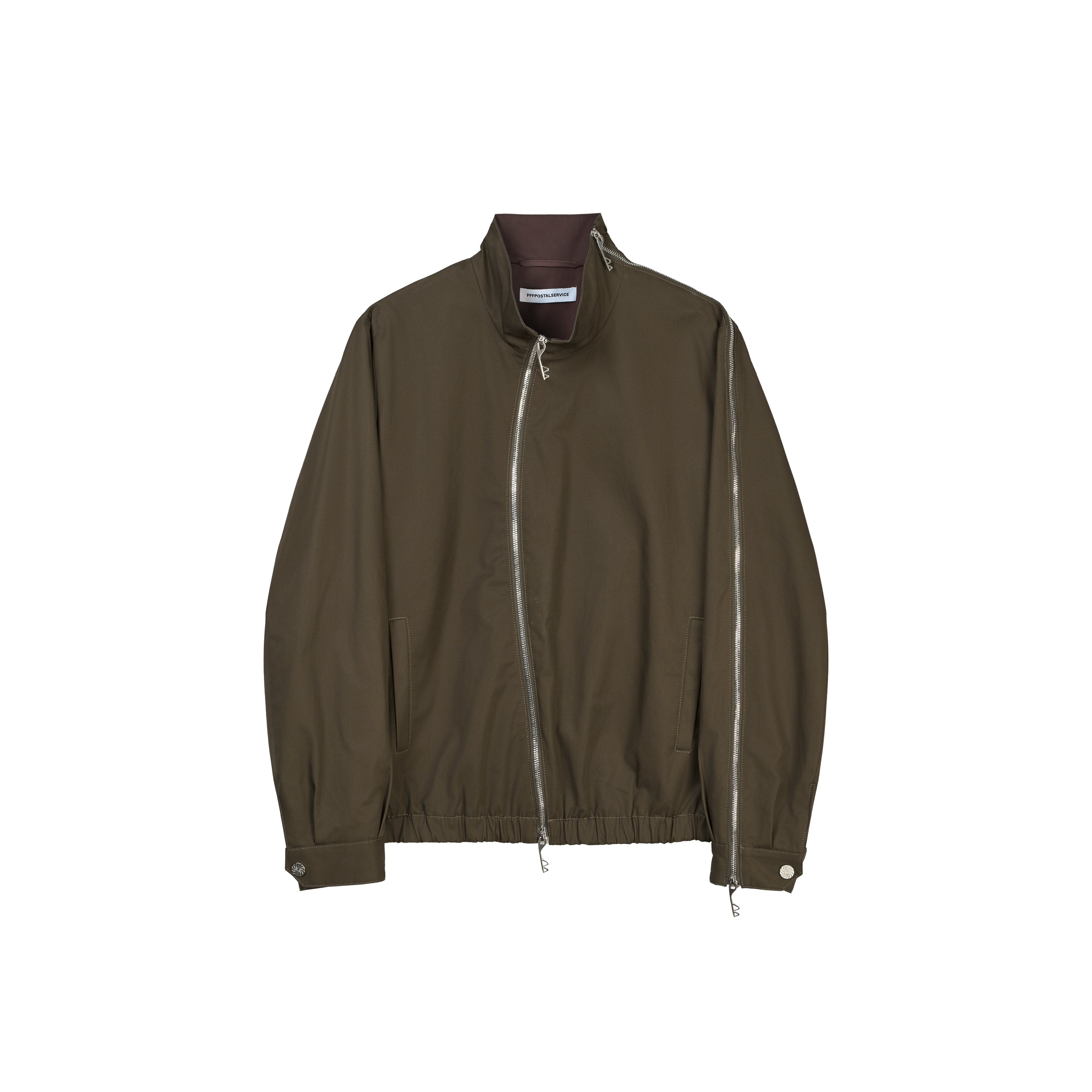 Asymmetrical Operator Zip Jacket (Army) Online Exclusive