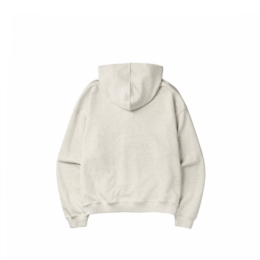 RH Zip Up Hoodie (Heather Grey)