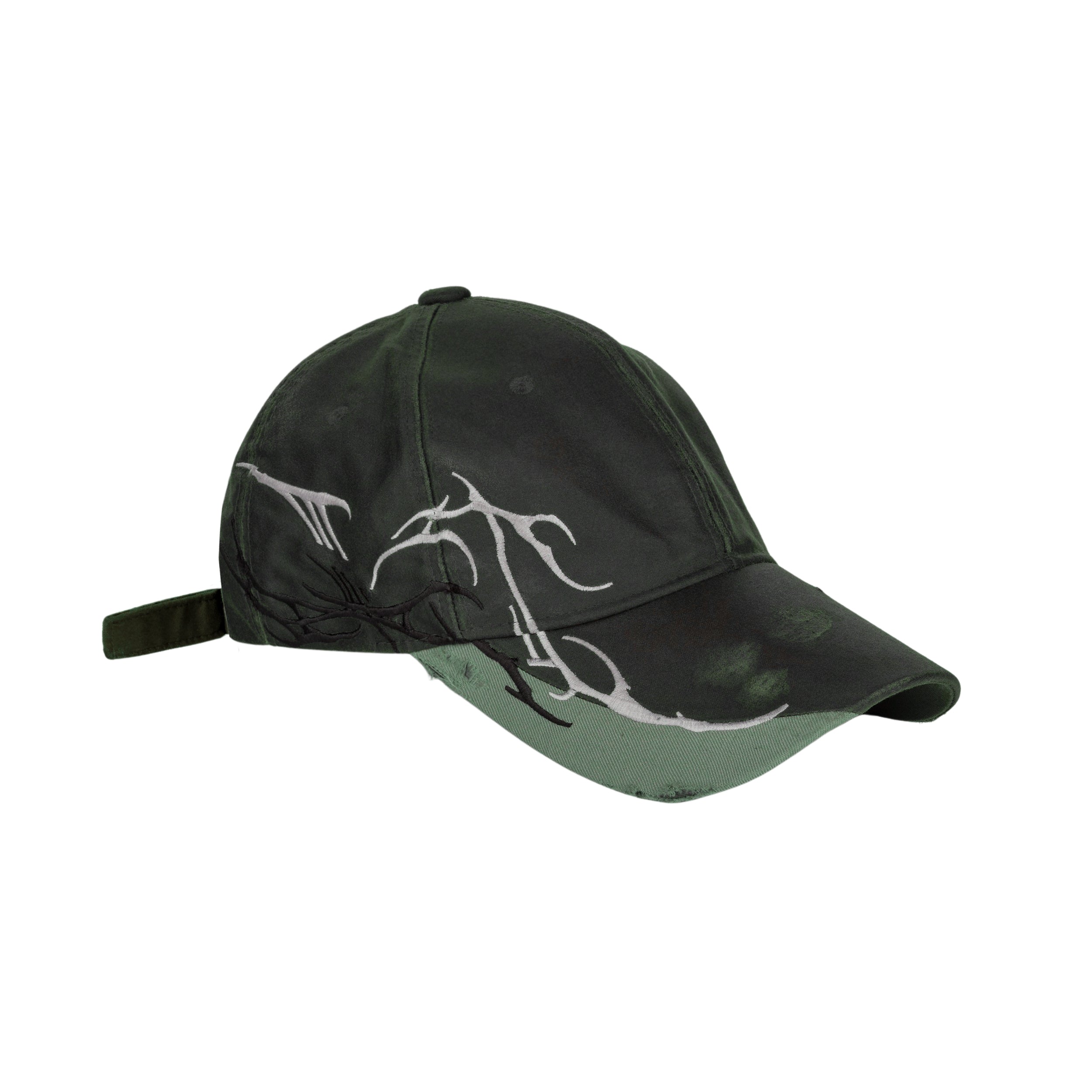 Bolsu Damaged Cap (Army Green/Tokyo Green)