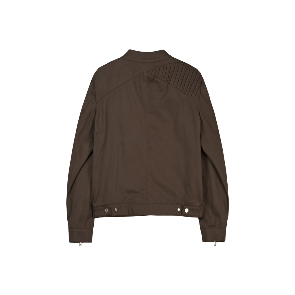 Wave Moto Jacket (Fondant Brown)