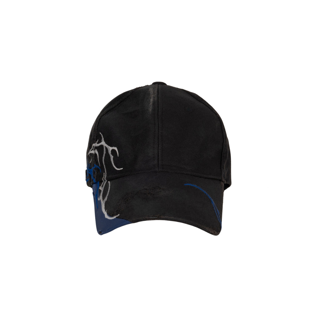 Bolsu Damaged Cap (Black/Blue)