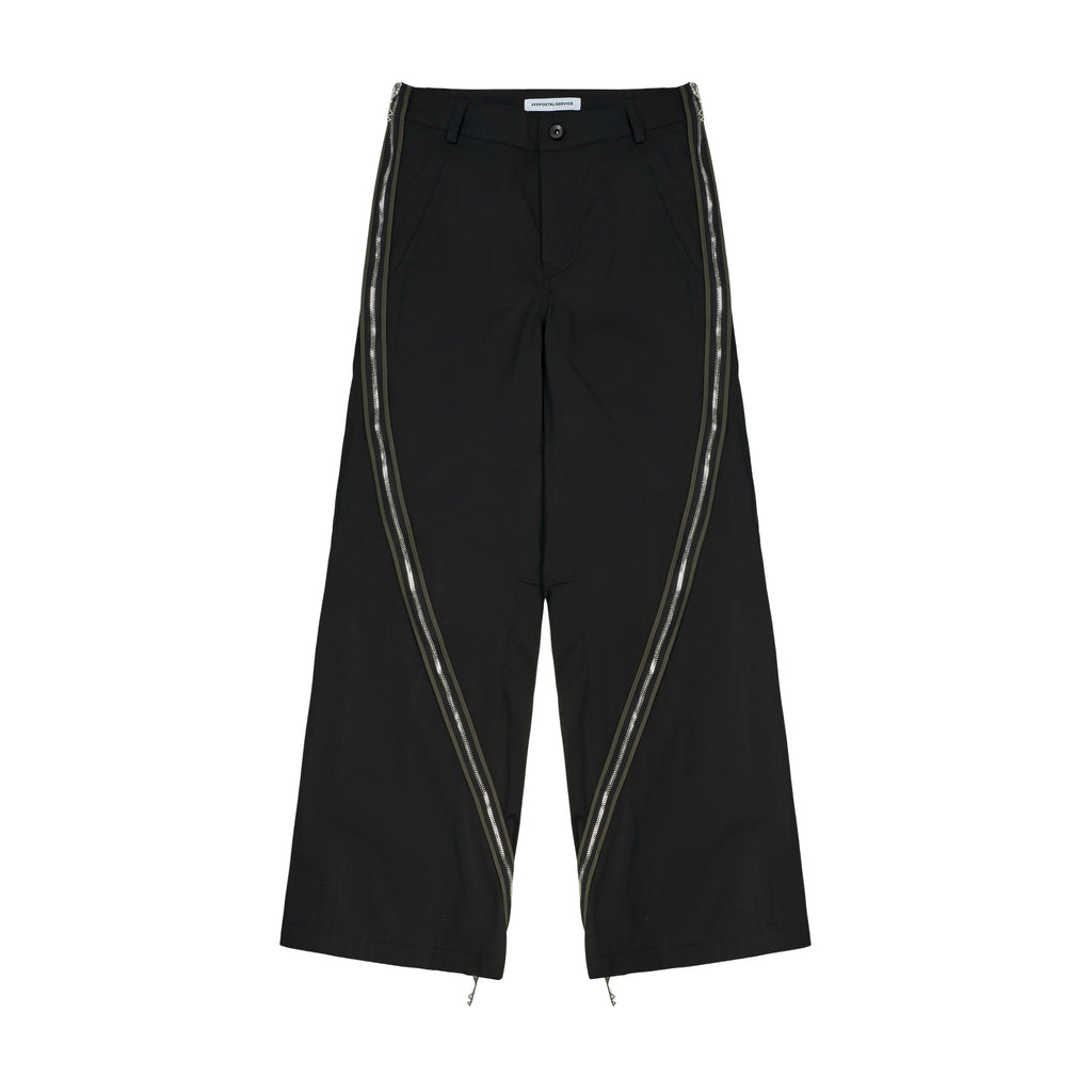 Diffraction 3-Way Zip Cargo Trouser (Black)