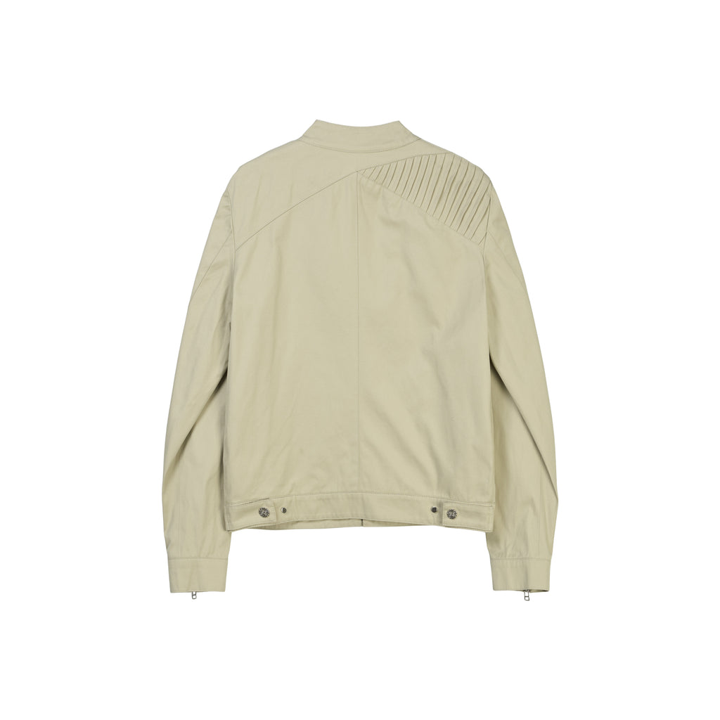 Wave Moto Jacket (Beige)