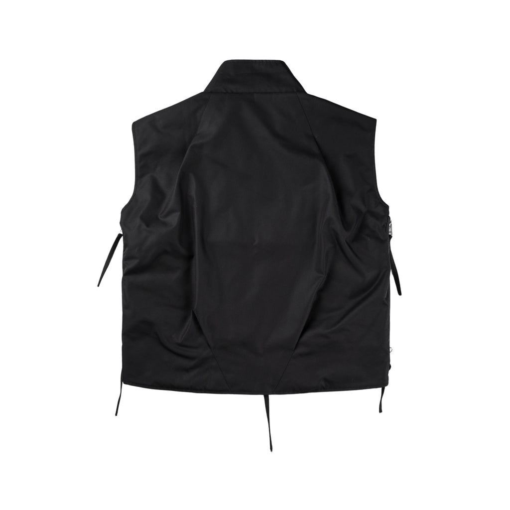 Darted Kalf Vest (Carbon Black)
