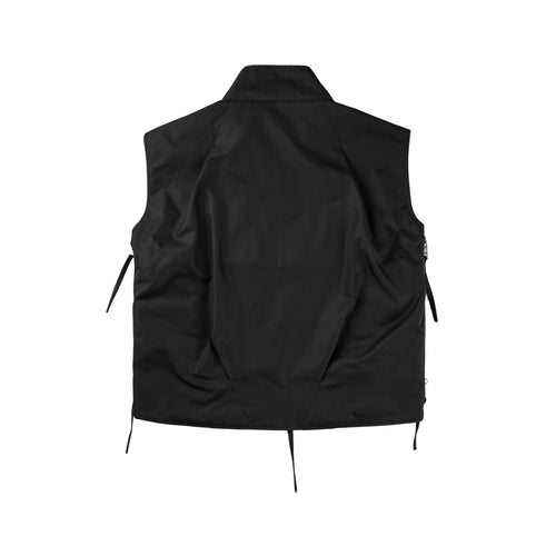 Darted Kalf Vest (Carbon Black)