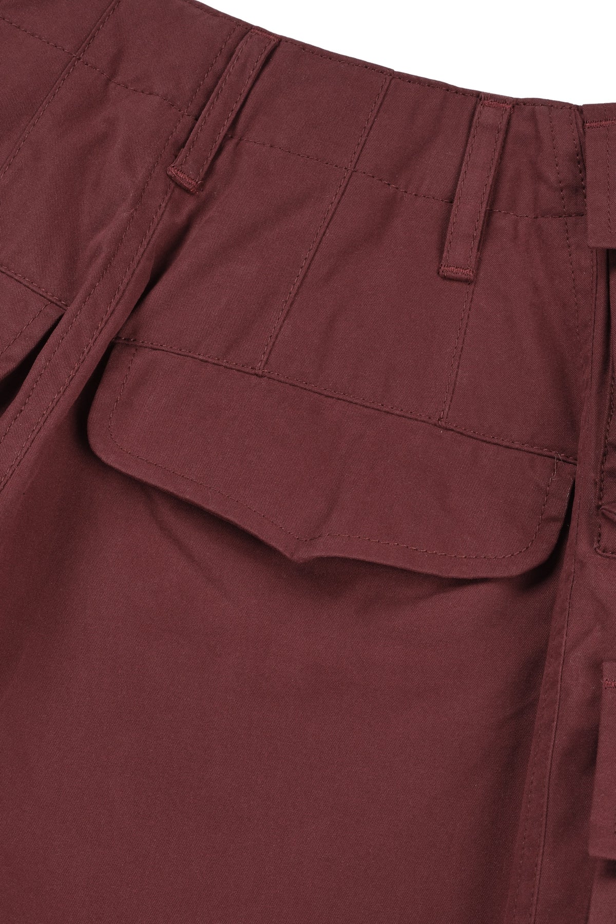 6 Flap Pocket Trousers (Red)